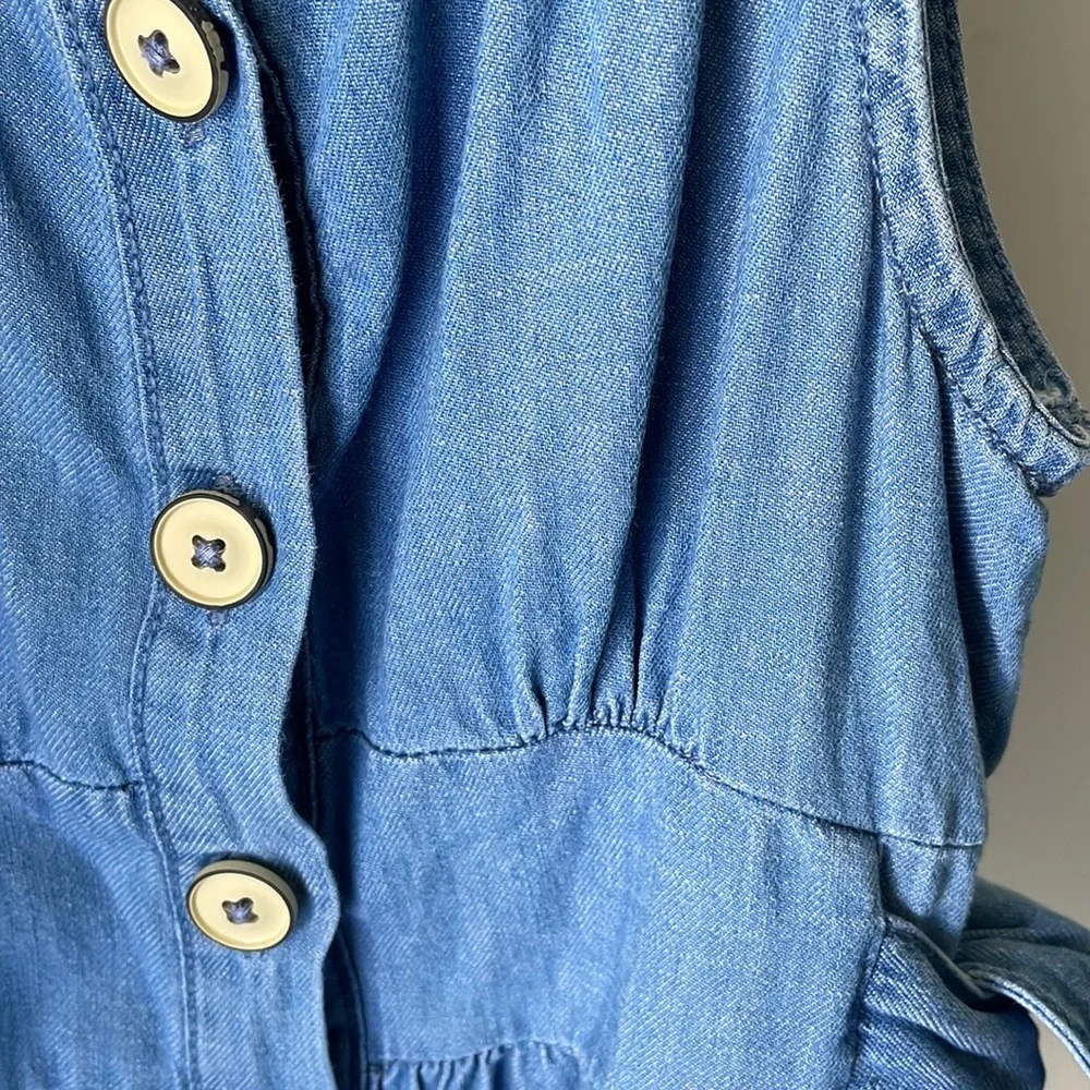 Girls zara denim dress